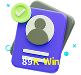 Tornar-se um membro do 89K Win é muito simples